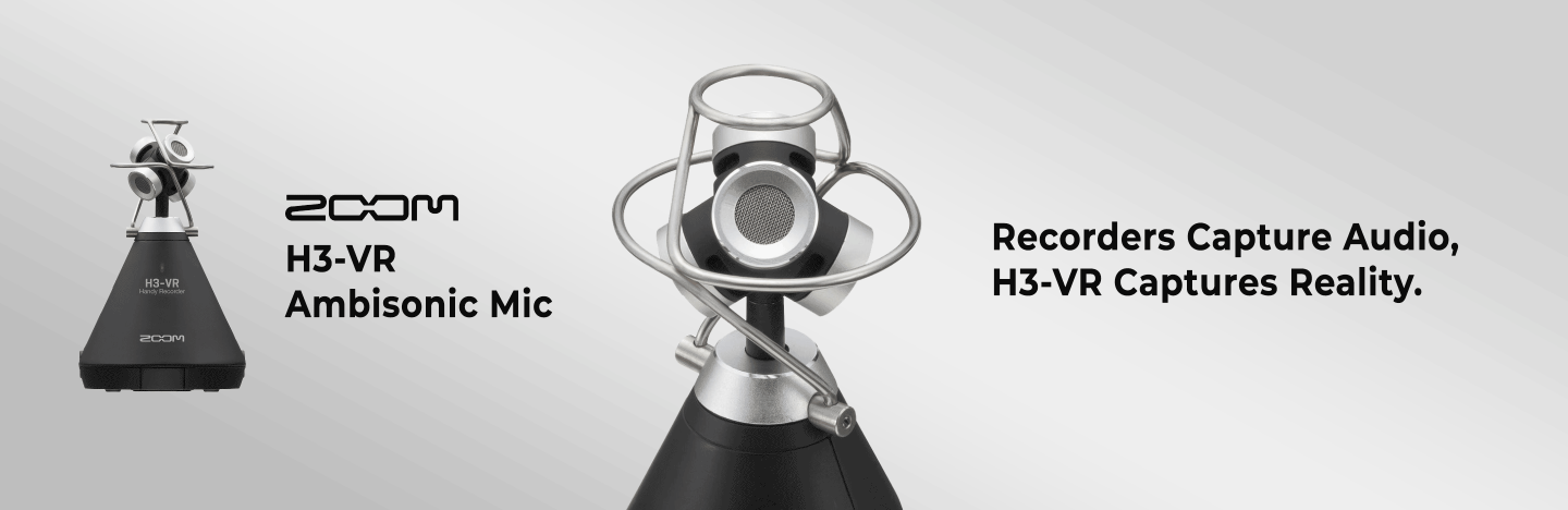 ZOOM H3 VR Ambisonic Mic