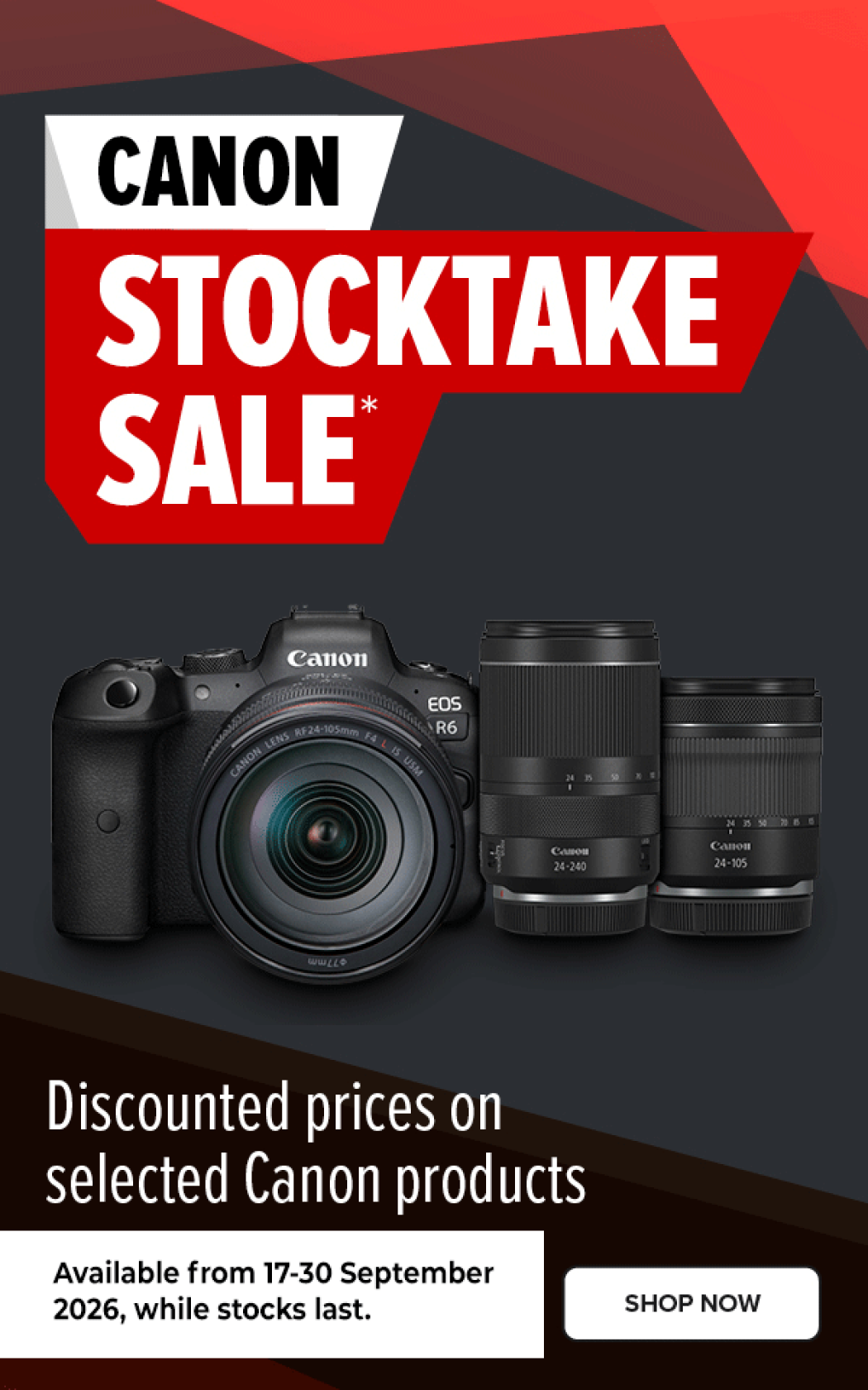 Canon stocktake sale BOTTOM