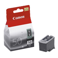 Canon PG50 Pigment Black Ink Cartridge High Yield - Best Available Image