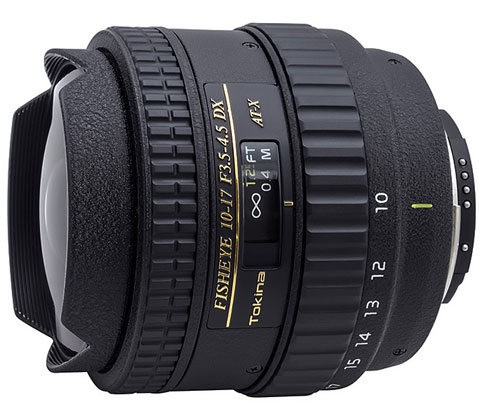 TOKINA ATX 10-17mm f3.5-4.5 fisheye- NIKON - Best Available Image