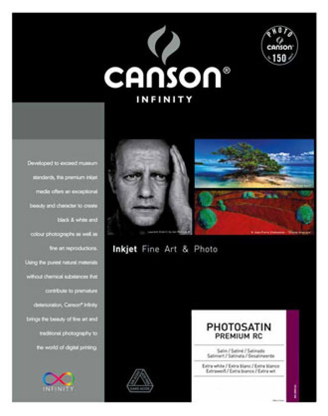 Canson Photosatin Prem RC 270g A3 x 25 sheets