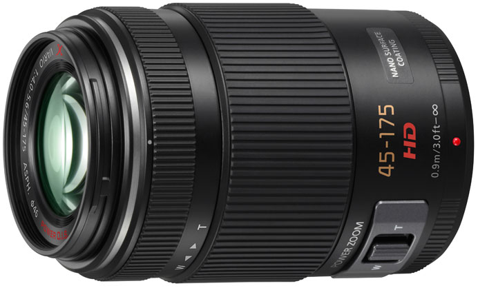 Panasonic PowerZoom 45-175mm f/4.0-5.6 Zoom Lens Black - Best Available Image