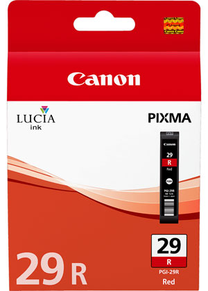 Canon PGI29R Red Ink Cartridge (Pro-1) - Best Available Image