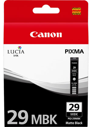 Canon PGI29MBK Matte Black Ink (Pro-1) - Best Available Image