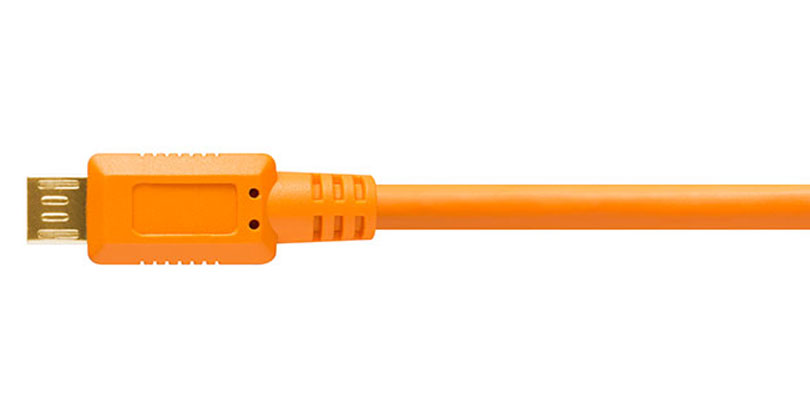 1011400_B.jpg - Tether Tools USB 2.0 A Male Micro B 15 4.6m Orange