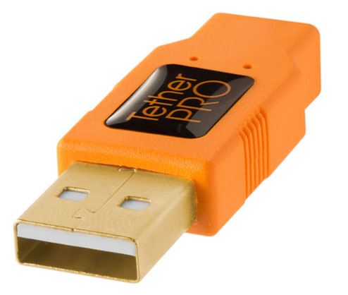 1011400_C.jpg - Tether Tools USB 2.0 A Male Micro B 15 4.6m Orange - Image 3