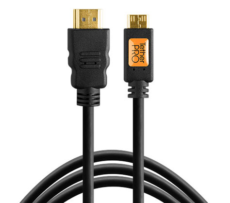 TT Pro Mini HDMI C HDMI A Cable 10 BK