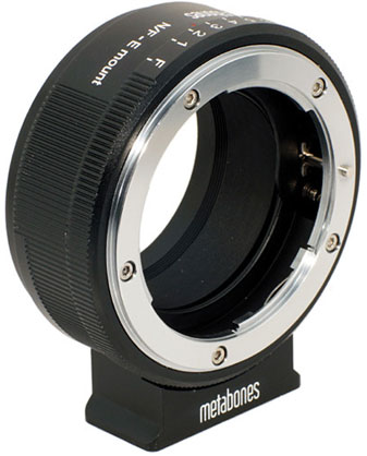 Metabones Nikon G Lens to Sony NEX Camera Lens Mount Adapter
