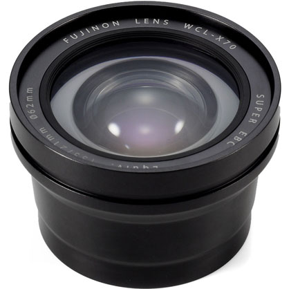 Fujifilm WCL-X70 Wide Conversion Lens for X70 Digital Camera black