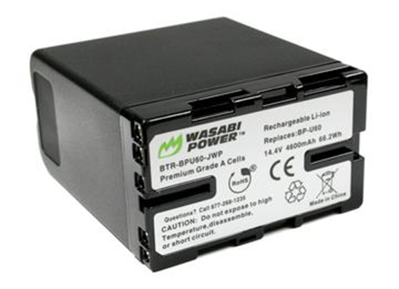Wasabi Battery for Sony BP-U60