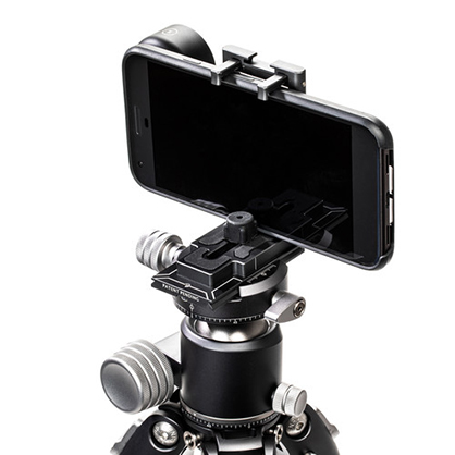 1017020_B.jpg - Benro 70mm Arca-Swiss Plate with Smartphone Adapter - Image 2