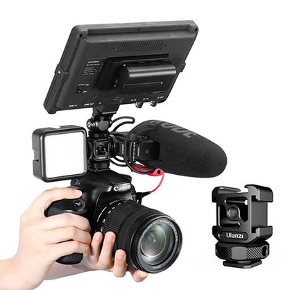 1018830_A.jpg - Ulanzi PT-12 Triple Cold Shoe Mount - Image 1