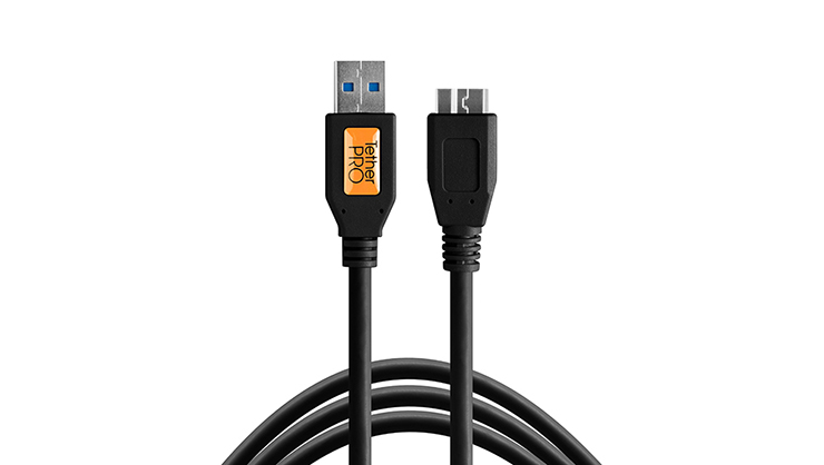 TetherPro USB 3.0 to Micro-B 30cm Blk CU5404BLK - Best Available Image