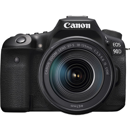 Canon EOS 90D DSLR Camera with 18-135mm