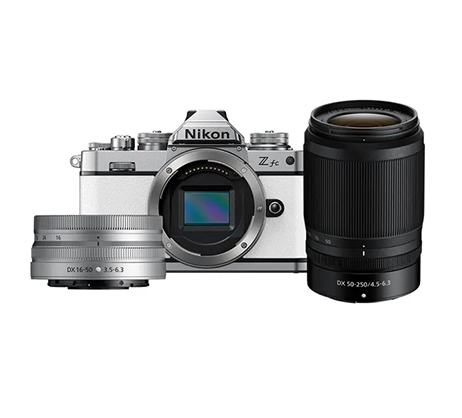 Best image for Nikon Z fc White NIKKOR 16-50MM VR + 50-250MM Twin Kit