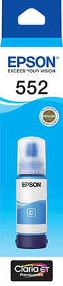 Epson T552 EcoTank Ink EcoTank - Cyan - Best Available Image
