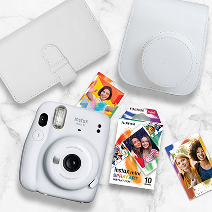 1020050_A.jpg - Fuji instax mini 11 White Ltd Edition Pk - Image 1