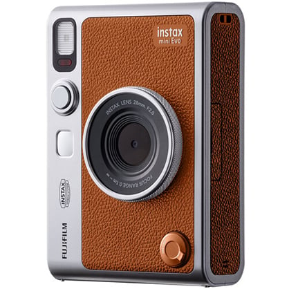 1021350_C.jpg - Instax Mini Evo Hybrid Instant Camera Brown