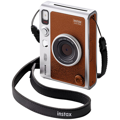 1021350_D.jpg - Instax Mini Evo Hybrid Instant Camera Brown