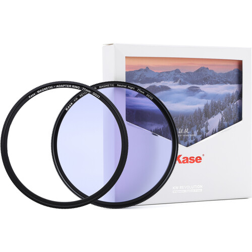 Kase Revolution Neutral Night Pollution Filter with Magnetic Adapter Ring 77mm