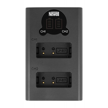 1022390_B.jpg - Newell Dual-channel charger and LP-E17 battery pack Newell DL-USB-C for Canon