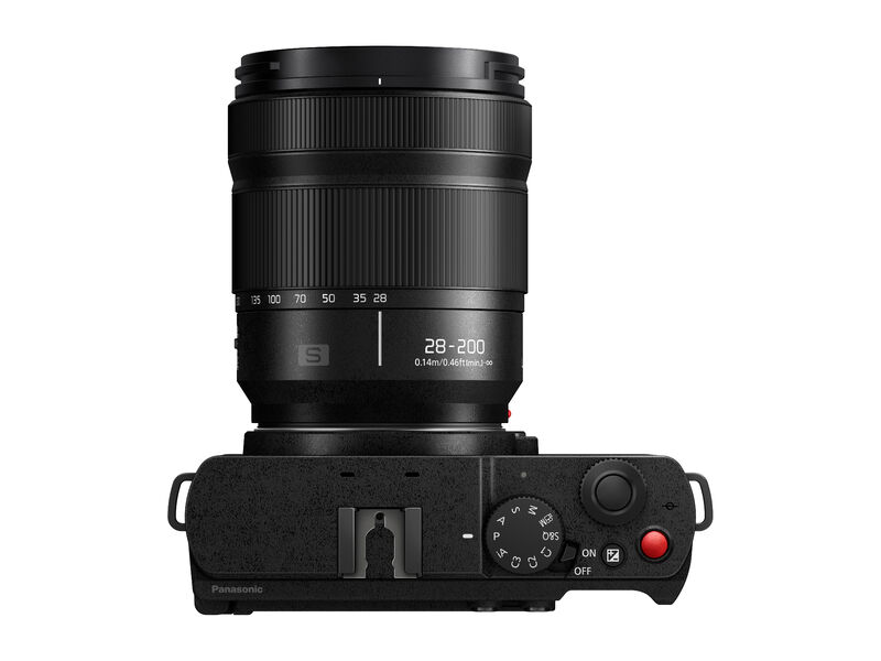 1022730_A.jpg - Panasonic Lumix S9 Mirrorless Camera with 28-200mm Kit Black - Image 1