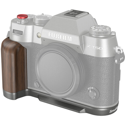 Best image for SmallRig Wooden L-Shape Grip for FUJIFILM X-T50 (Charcoal Silver) 4736