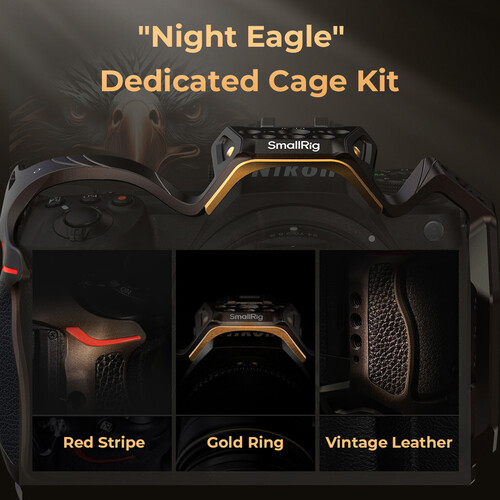 1023250_B.jpg - SmallRig "Night Eagle" Camera Cage for Nikon Z6 III 4521 - Image 2
