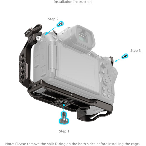 1023250_C.jpg - SmallRig "Night Eagle" Camera Cage for Nikon Z6 III 4521 - Image 3
