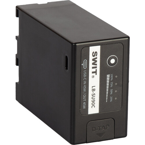 Best image for SWIT 90Wh/14.4V Sony BP-U Series Battery with D-Tap and USB-C I/O