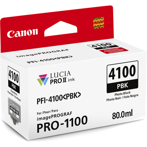 Best image for Canon PFI-4100 Photo Black Pigment Ink Tank (80mL)