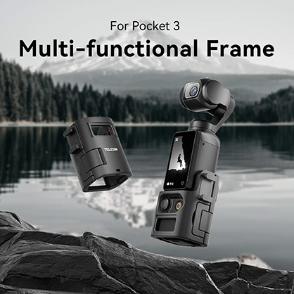 Telesin Multi-functional Frame For DJI Pocket 3 4 - Best Available Image