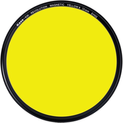Best image for Kase Revolution Black and White Filter with Magnetic Adapter (Yellow, 58mm)