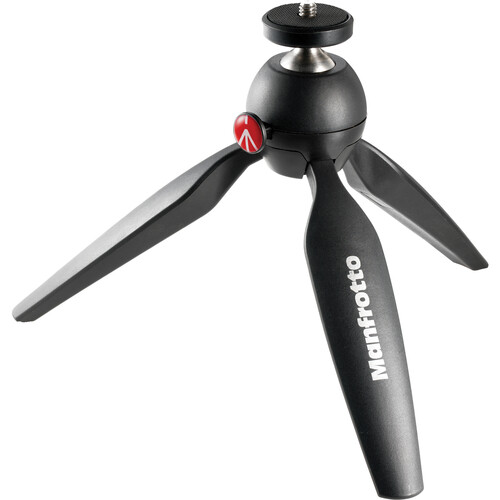 Best image for Manfrotto PIXI Mini Tripod + phone clamp