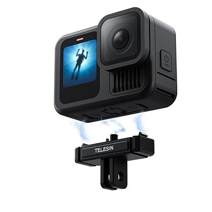 Telesin Magnetic Latch Mount Adapter for GoPro Hero 13 Black - Best Available Image
