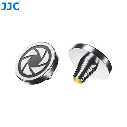 JJC Shutter Release Button Silver/Black - Best Available Image