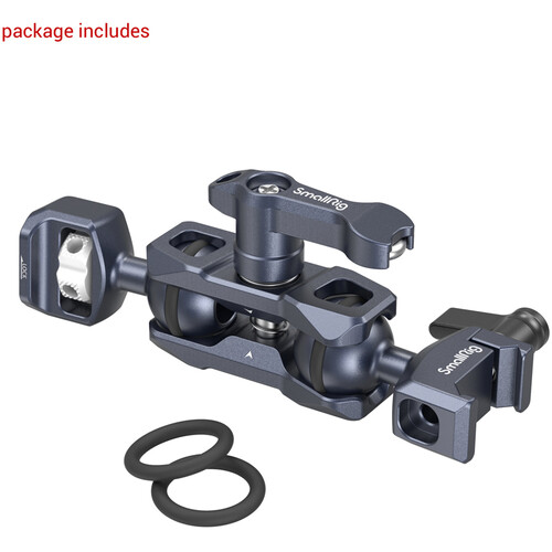 1024950_B.jpg - SmallRig Magic Arm with Dual Ball Heads (1/4"-20 Screw and NATO Clamp) 3875 - Image 2