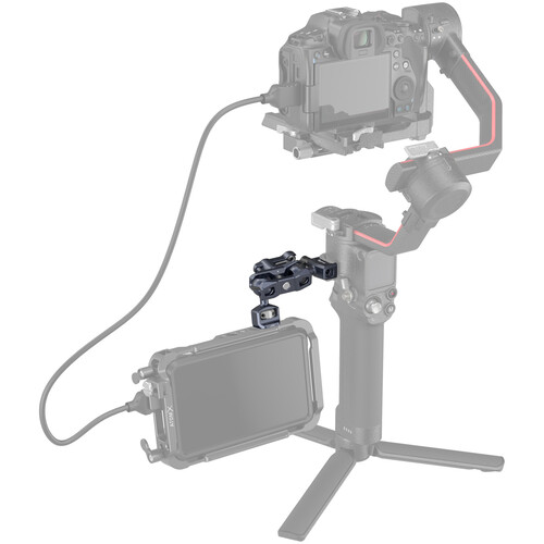 1024950_E.jpg - SmallRig Magic Arm with Dual Ball Heads (1/4"-20 Screw and NATO Clamp) 3875 - Image 5