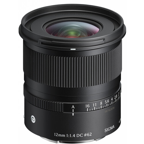1025250_A.jpg - Sigma Sony  P E Mount 12mm f/1.4 DC Contemporary Lens - Image 1