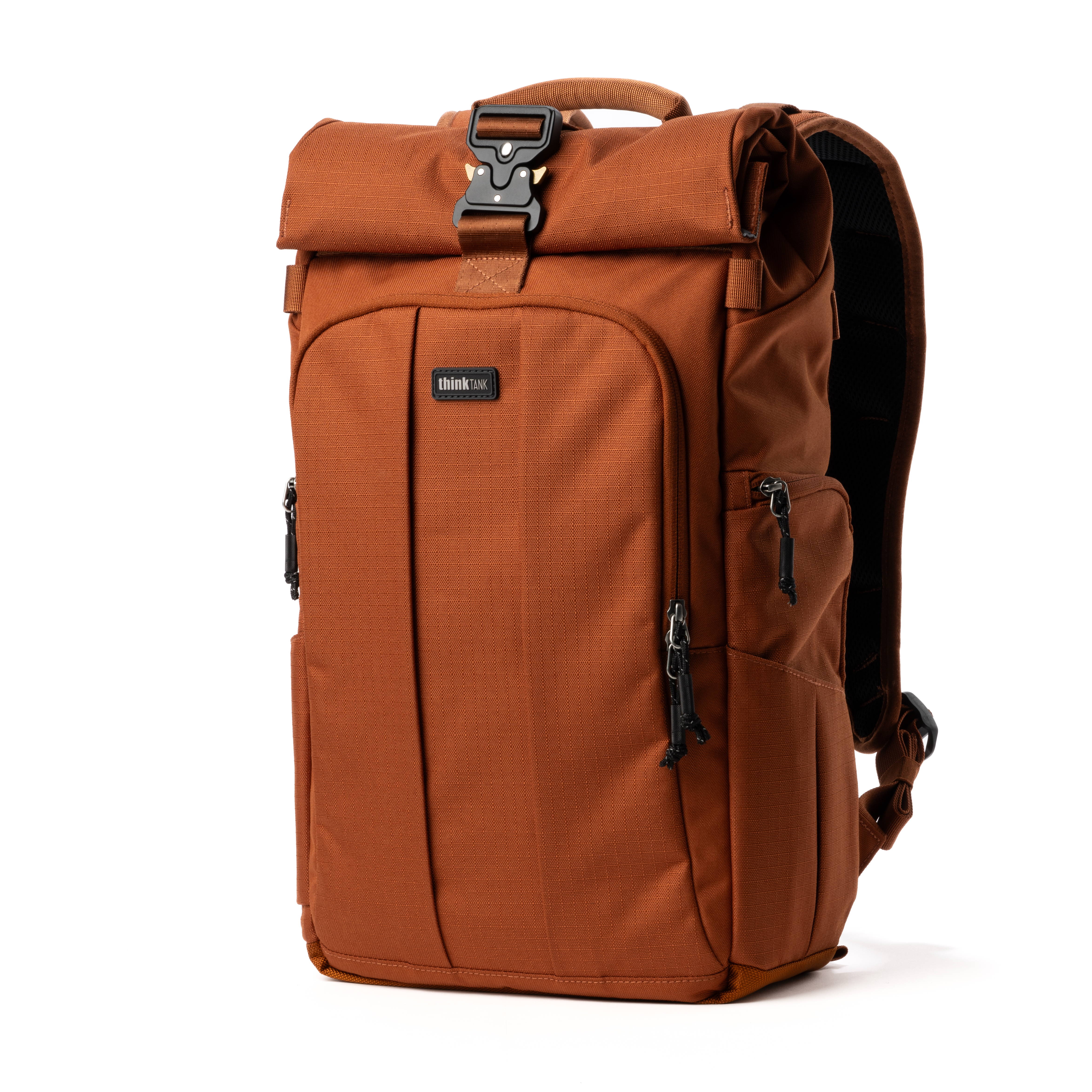 ThinkTank FocusPoint Rolltop Camera Backpack (Urban Rust Orange, 22L) - Best Available Image