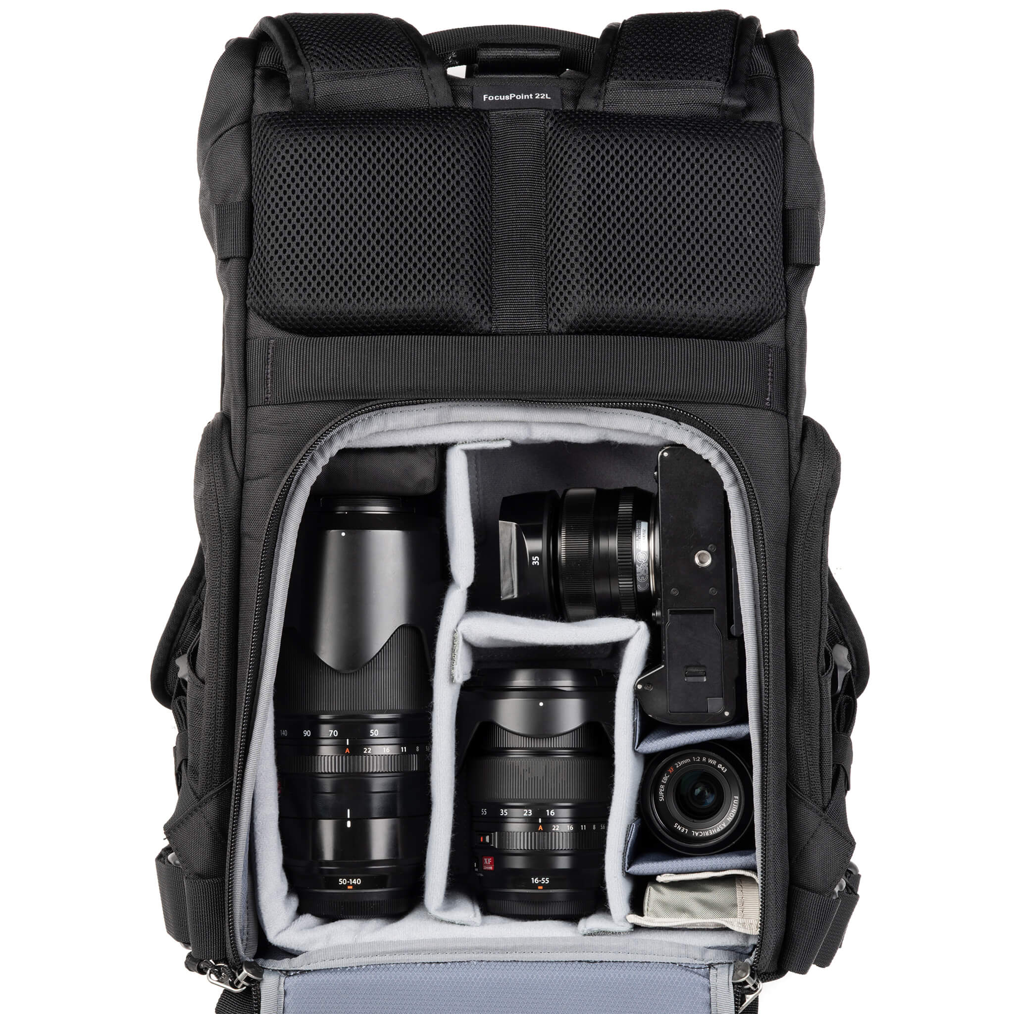1025400_D.jpg - ThinkTank FocusPoint Rolltop Camera Backpack (Urban Rust Orange, 22L) - Image 4