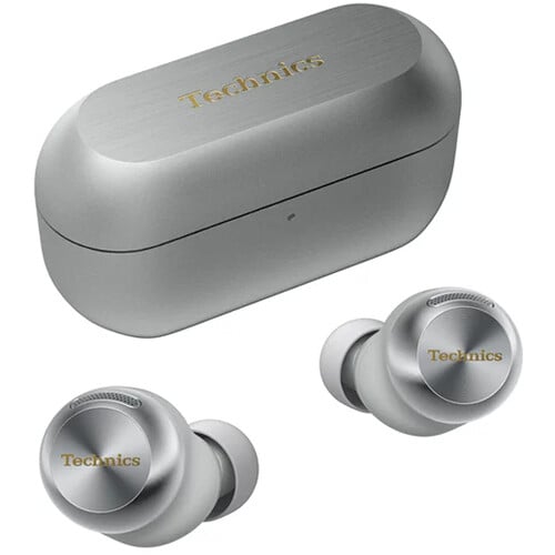 Technics EAH-AZ100 Reference-Class True Wireless Earbuds (Silver) - Best Available Image