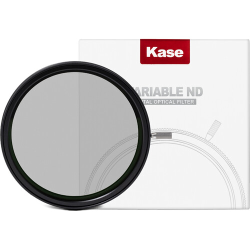 Best image for Kase Screw-in 1/4 Black Mist and Variable 2-5 Stop ND Filter 82mm