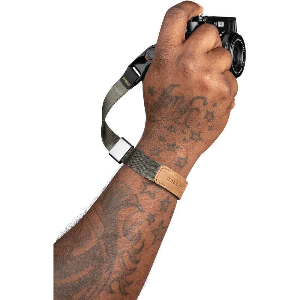 1026040_B.jpg - Peak Design Cuff Camera Wrist Strap (Sage Green) - Image 2