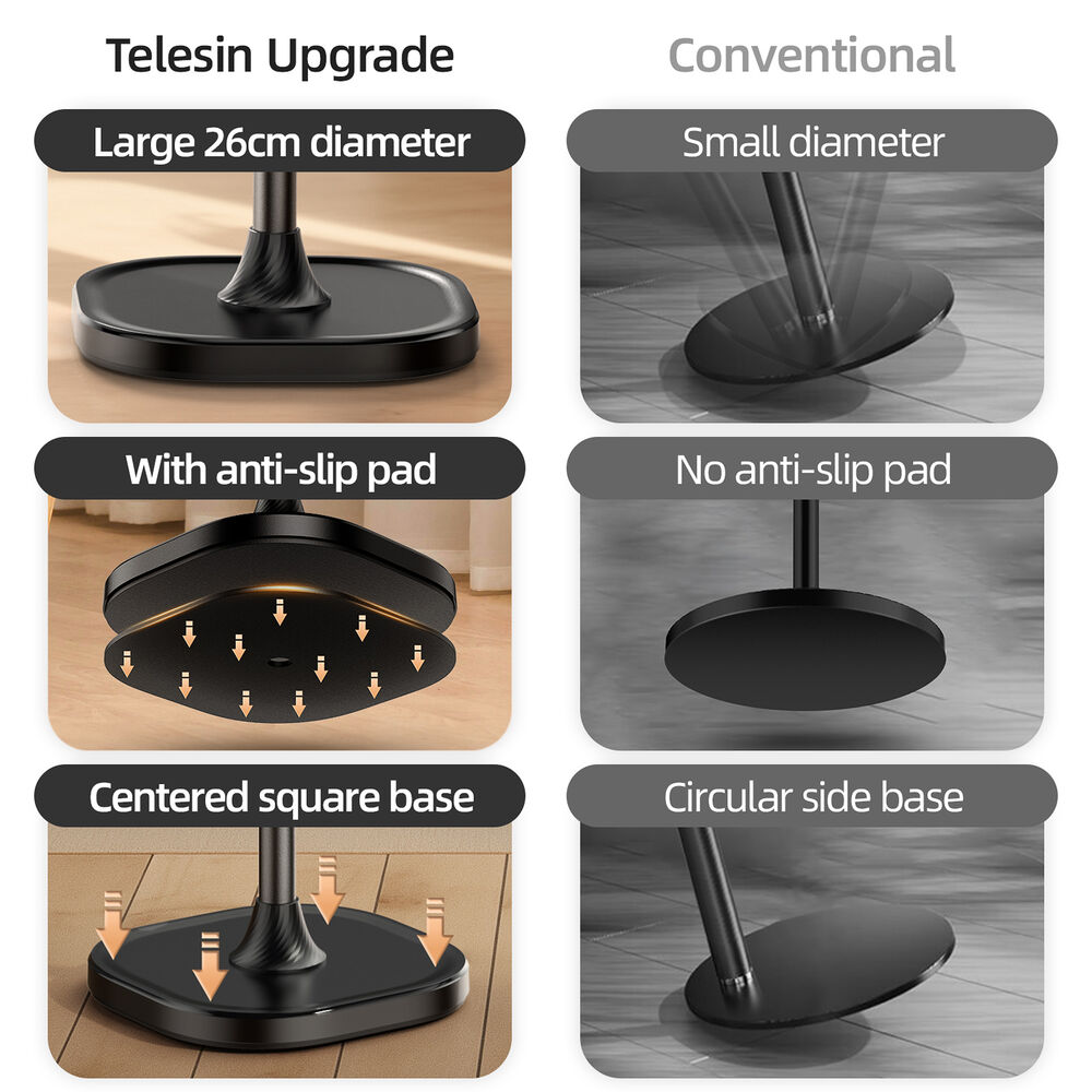 1026130_D.jpg - Telesin Phone Floor Stand and Articulating Arm with MagSafe - Image 4