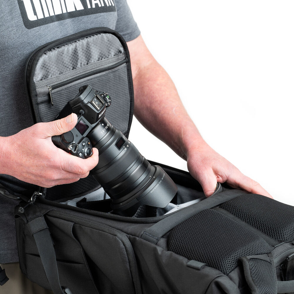 1026170_B.jpg - ThinkTank FocusPoint Rolltop Camera Backpack (Greenway, 30 L) - Image 2