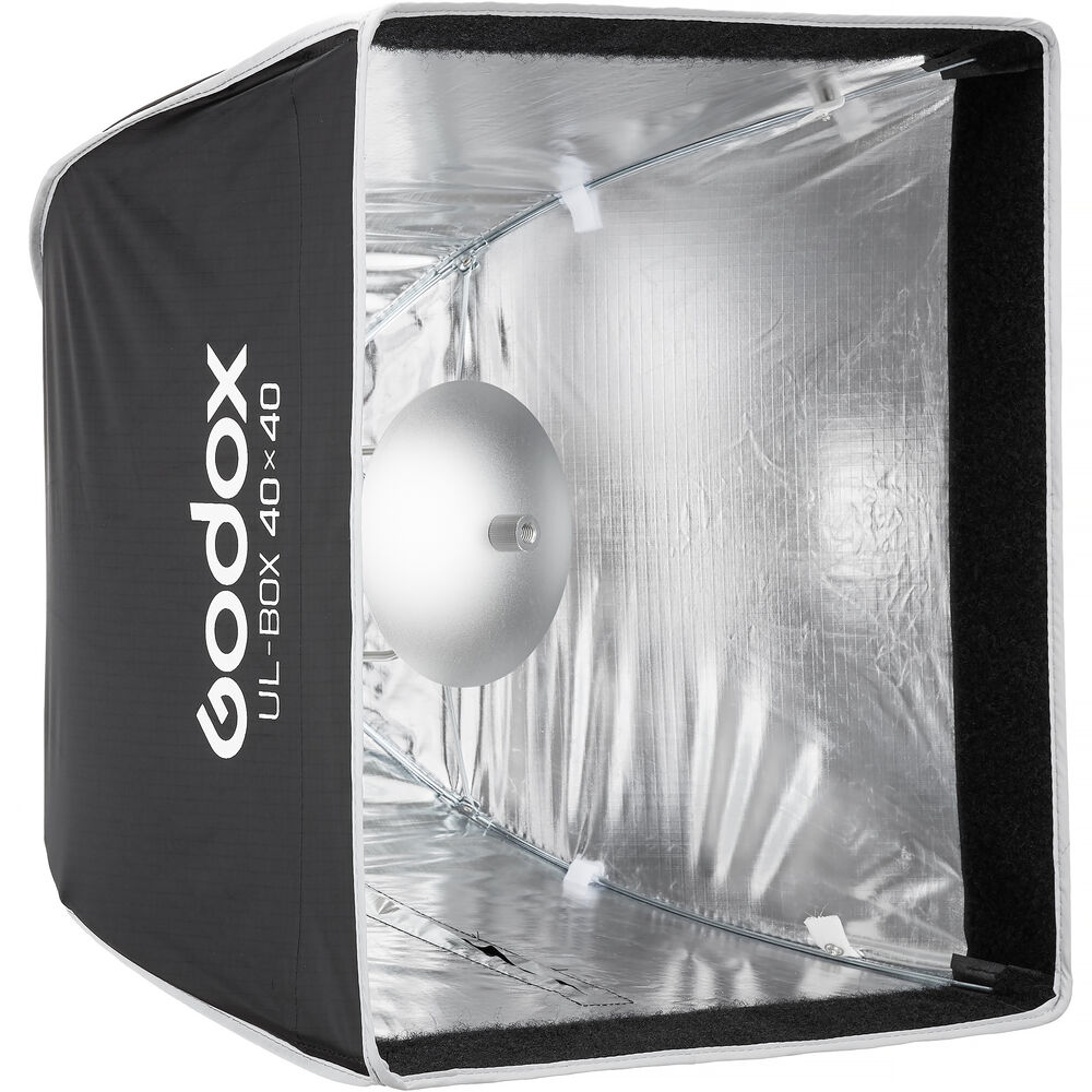 1026450_A.jpg - Godox Quick Release square softbox 40x40cm (Bowens&’ mount) - Image 1