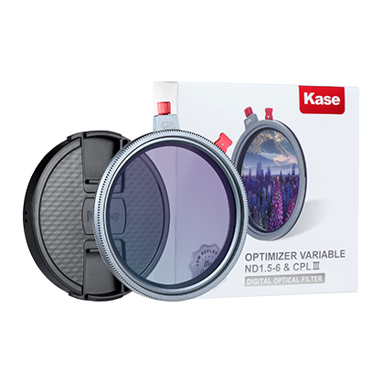 Best image for Kase Screw-in Variable ND  &  CPL Filter 1.5-6 stop MK III 72mm (77mm Cap)