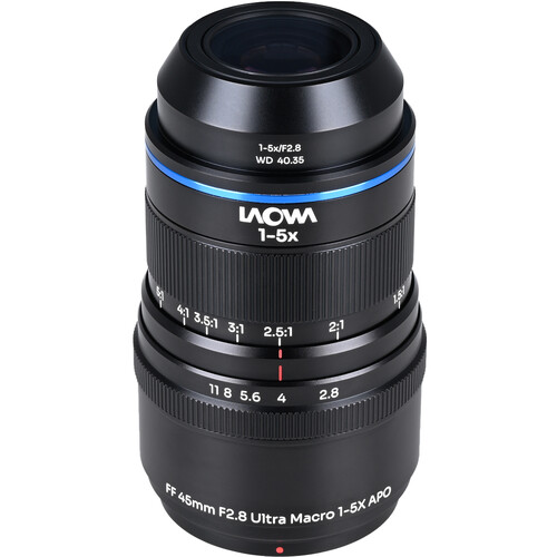 Laowa Aksen 45mm f/2.8 1-5x Ultra Macro APO Lens (Nikon F) - Best Available Image