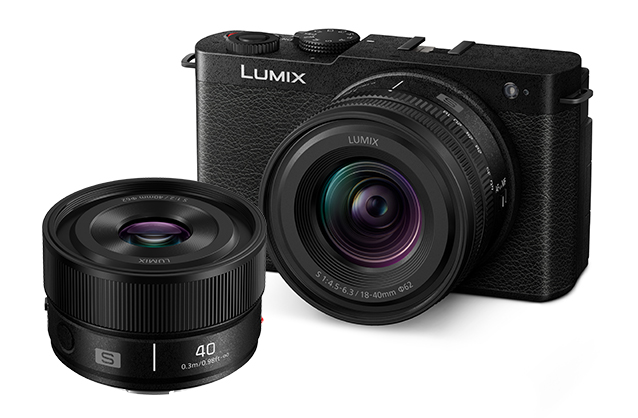 Panasonic Lumix S9 with Lumix S 18-40mm f/4.5-6.3  &  40mm f/2 Twin Lens Kit Black - Best Available Image